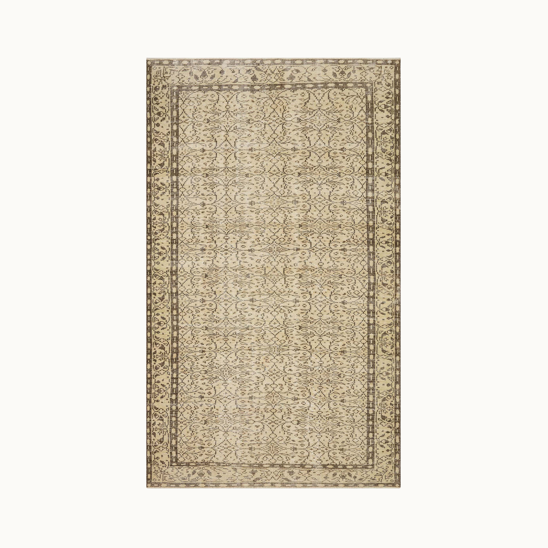 ヴィンテージ　ラグ 約130cm x 60cm ヴィンテージラグ #2845 – RUGHAUS