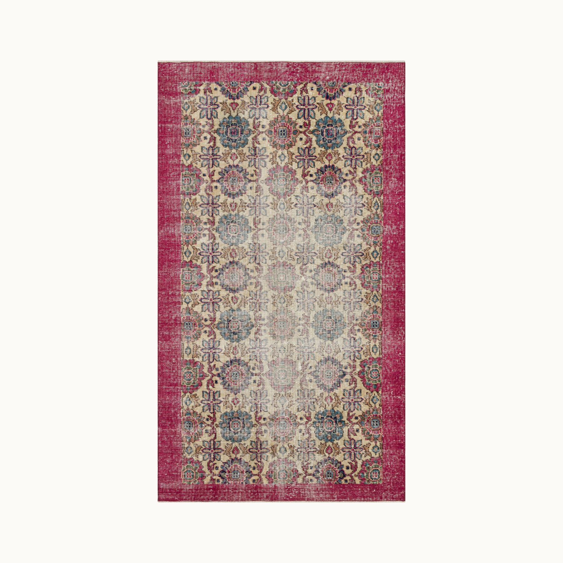 ヴィンデージ　ラグ　202×113cm ヴィンデージ ラグ 202×113cm ヴィンデージ ラグ 202×113cm