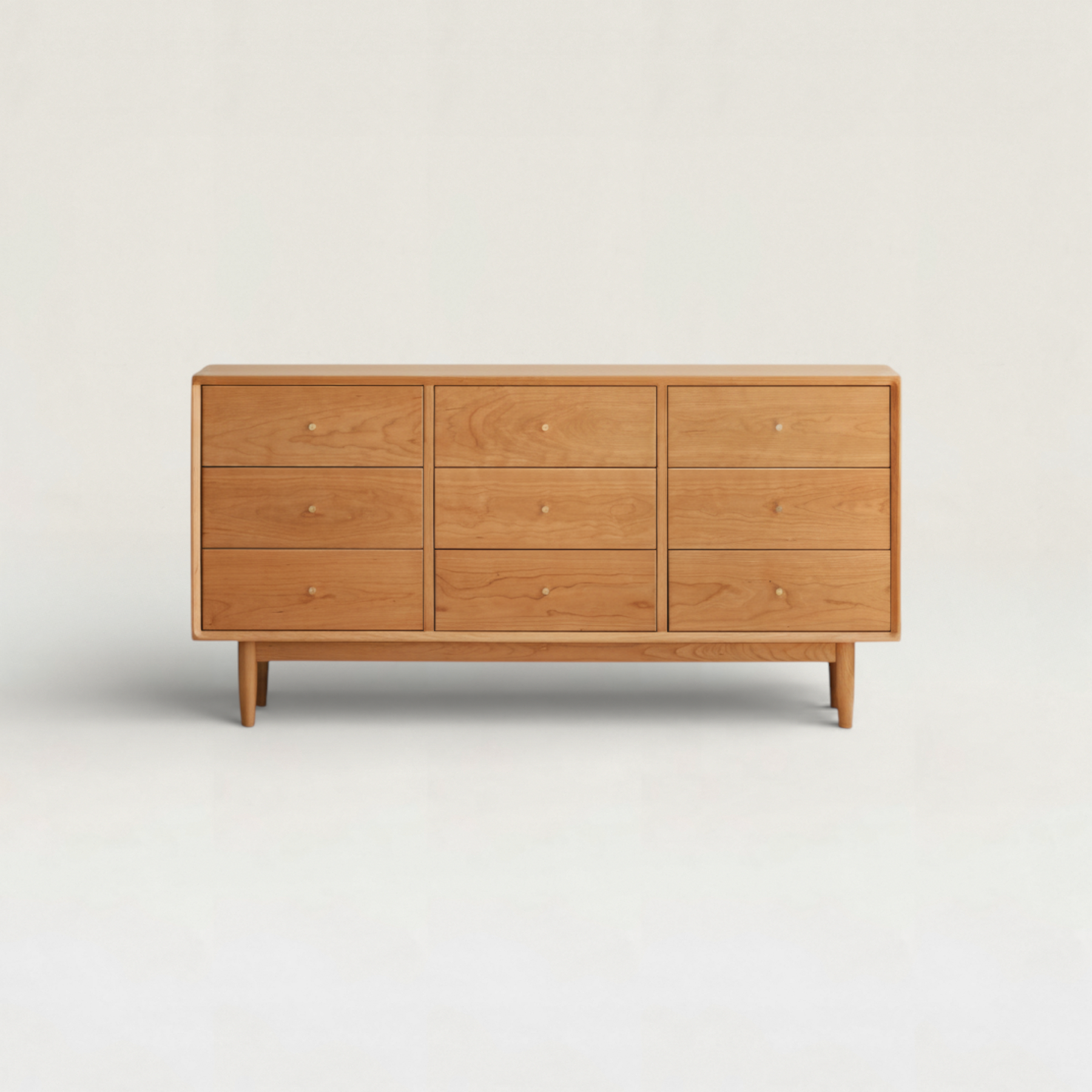 9-Drawer Cherry Wood Chest – RUGHAUS