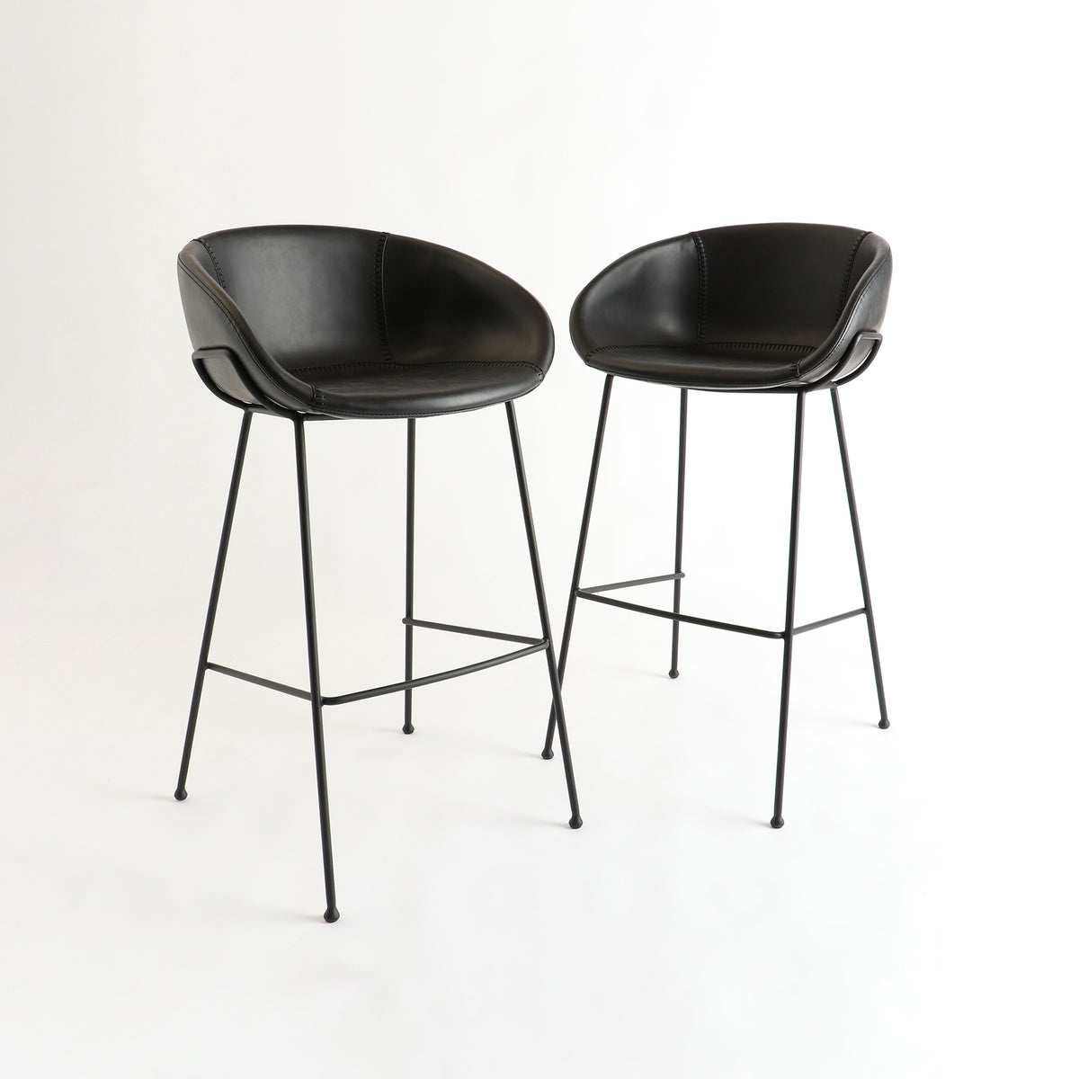 Feston Counter Chair 2脚セット / Black – RUGHAUS