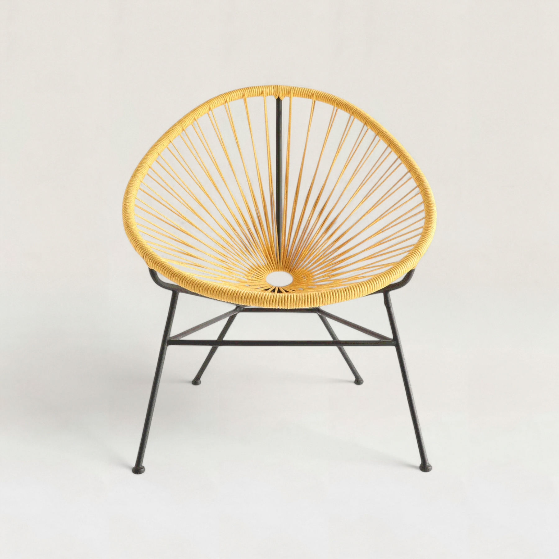 Samantha Lounge Chair / Yellow – RUGHAUS