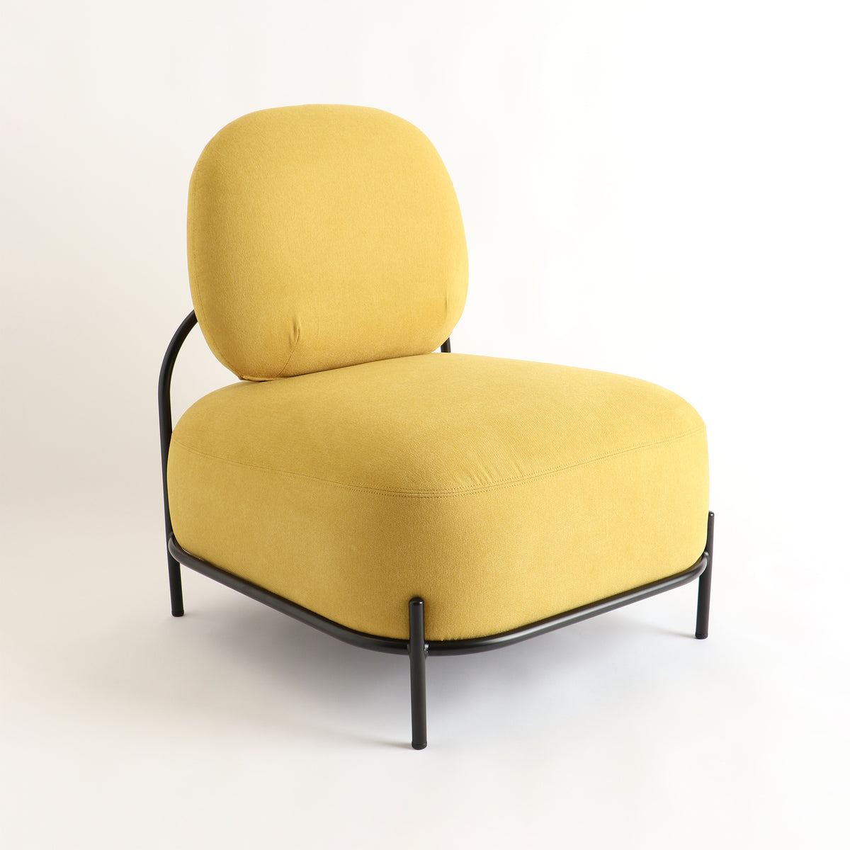 Polly Lounge Chair / Yellow – RUGHAUS