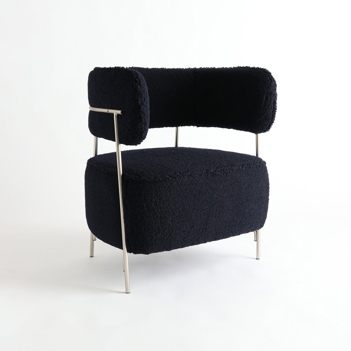 Teddy Lounge Chair Navy – RUGHAUS