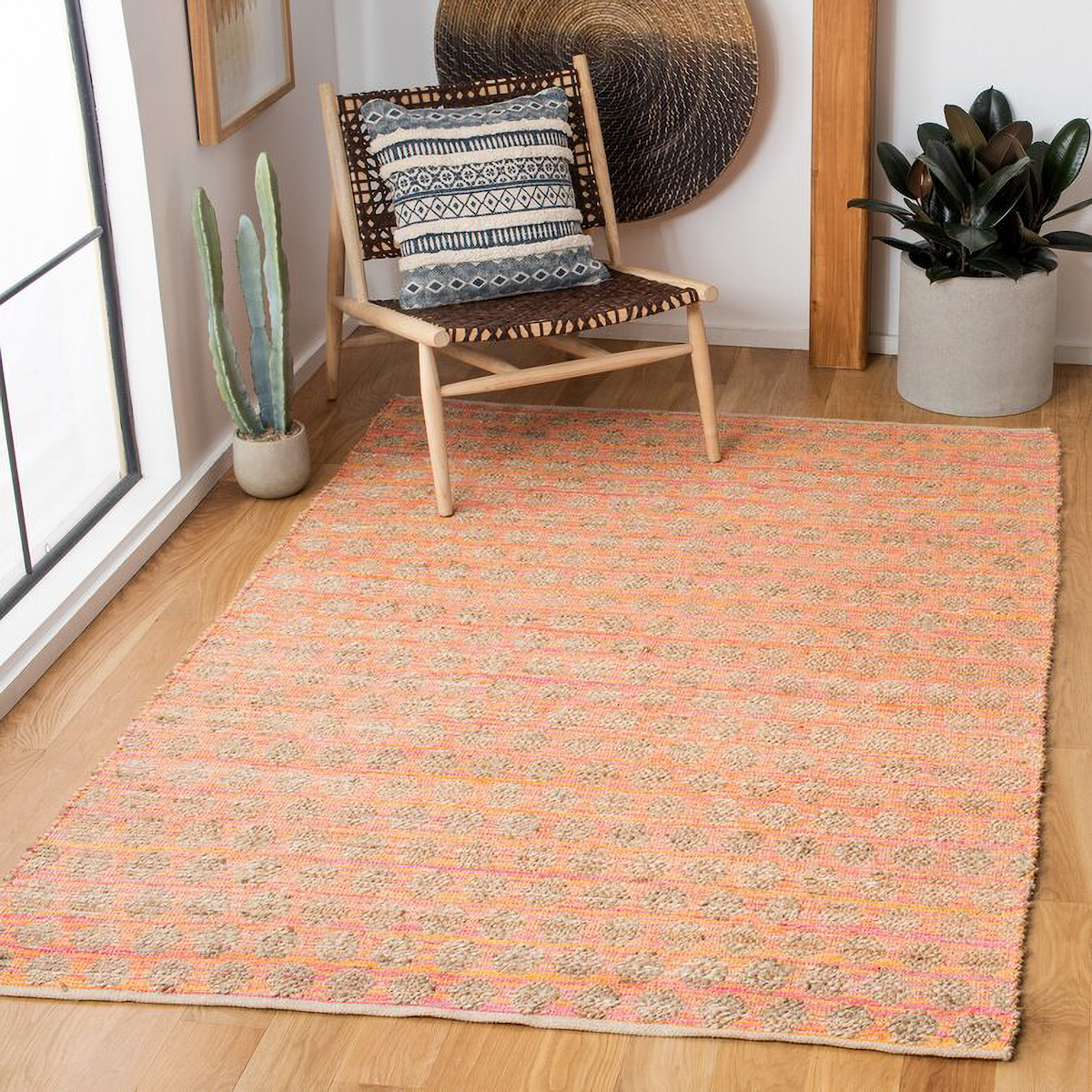 Flowers Rug ラグ 182x122 - ラグ