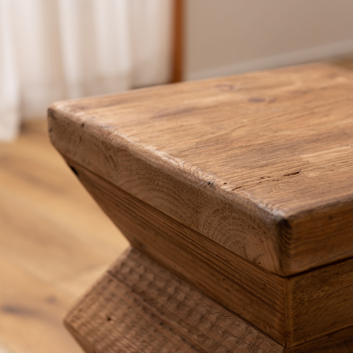 Rustic Pine Stool