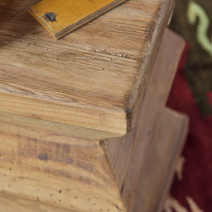 Rustic Pine Stool