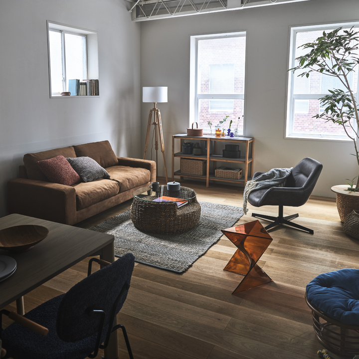 Clear Prism Side Table