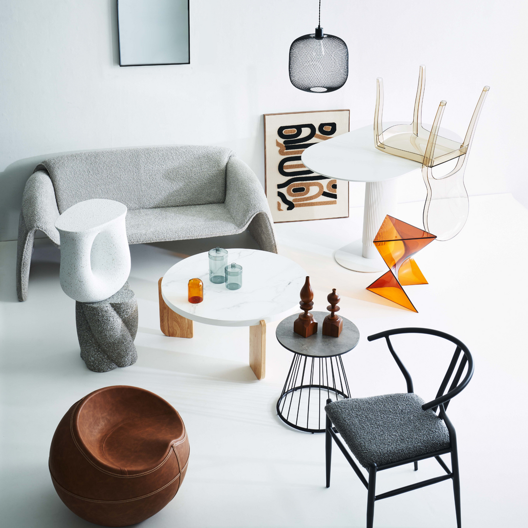 Clear Prism Side Table