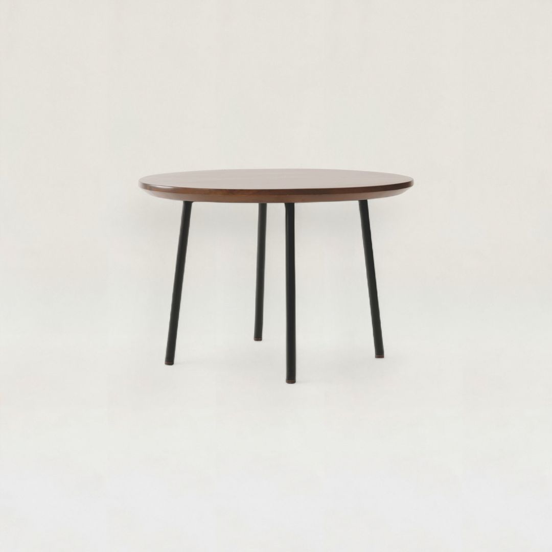 Natural Edge Teak Side Table