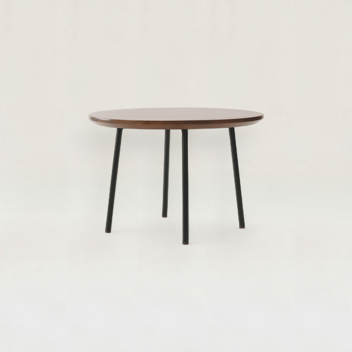 Natural Edge Teak Side Table