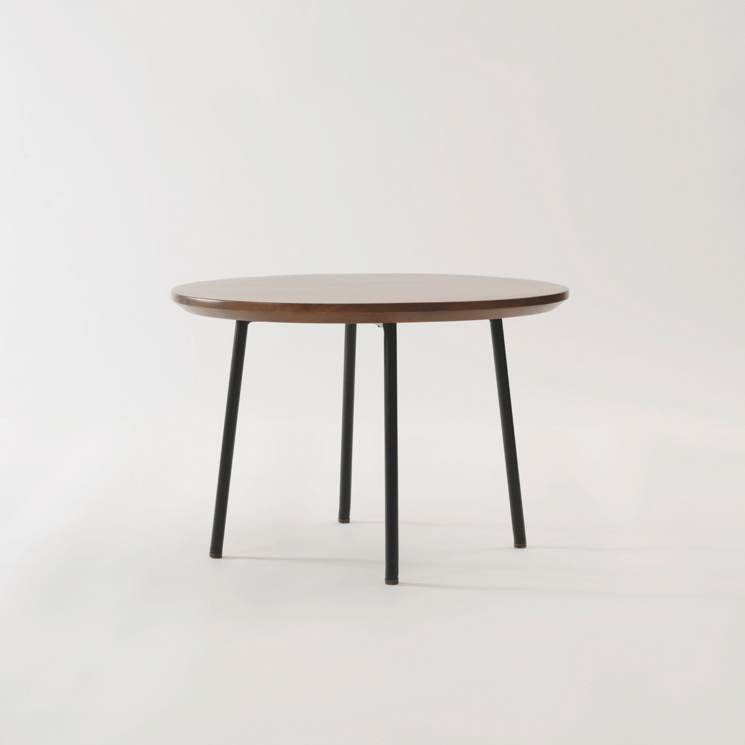 Natural Edge Teak Side Table