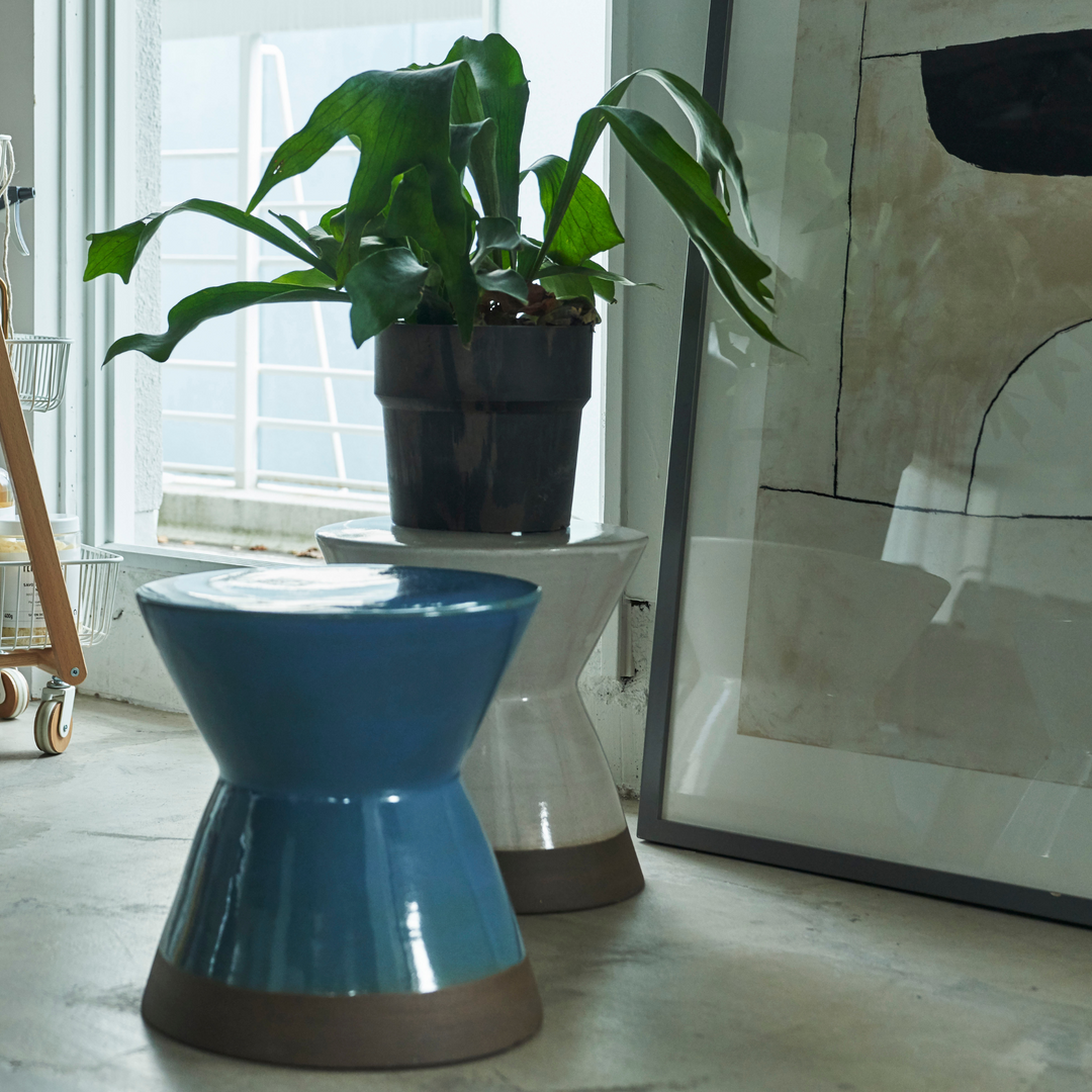 Mini Ceramic Side Stool