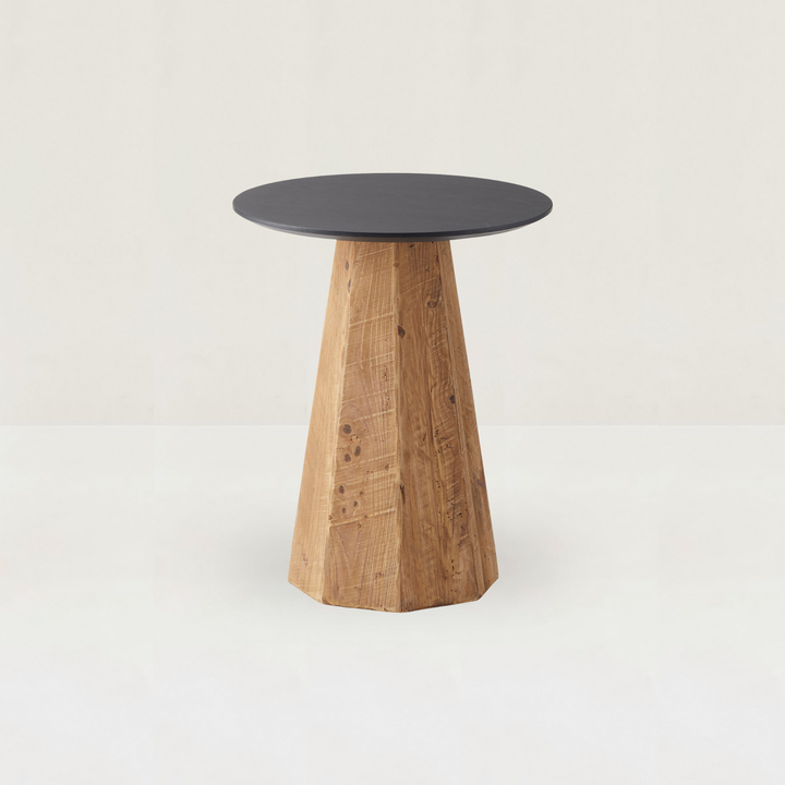 Two-Tone Oak Side Table