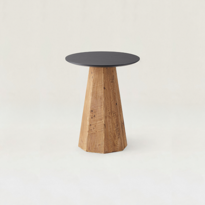 Two-Tone Oak Side Table