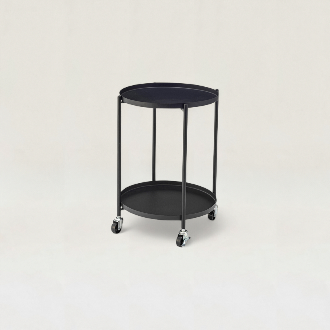 Dual-Tray Side Table
