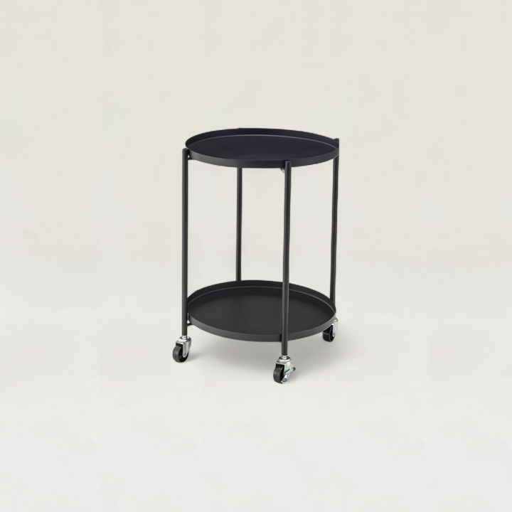 Dual-Tray Side Table