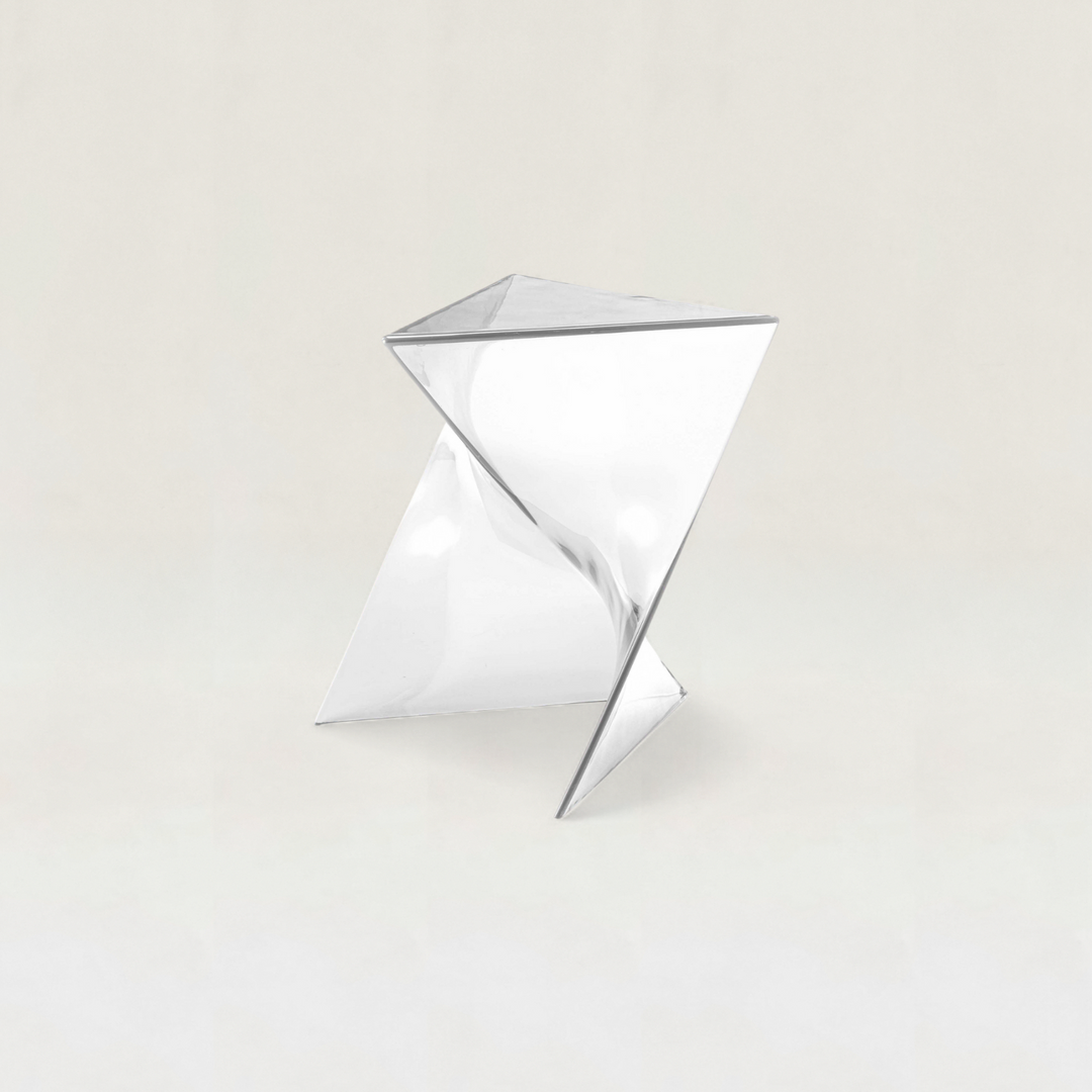 Clear Prism Side Table