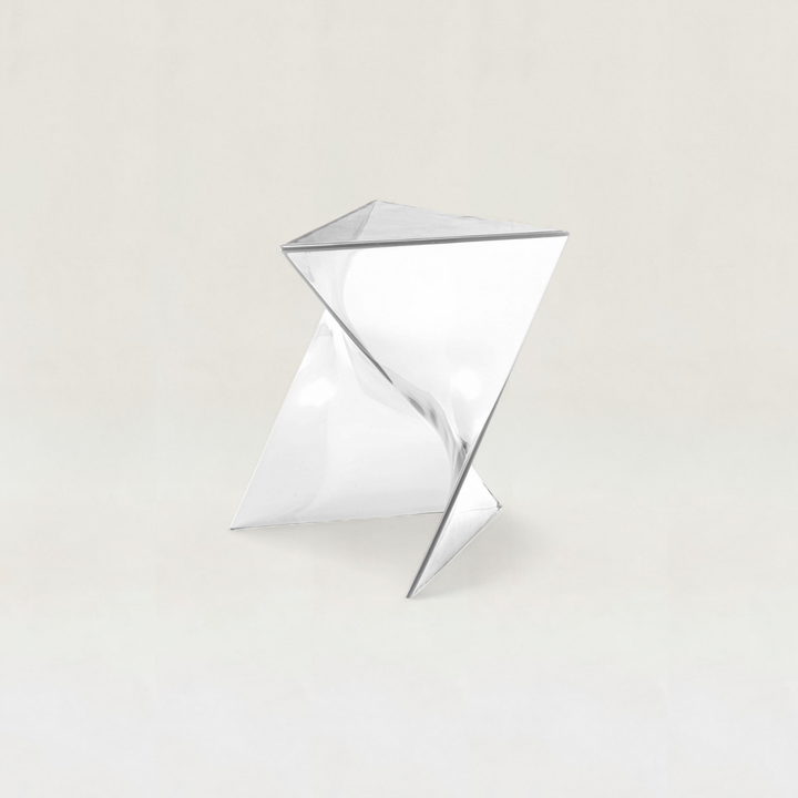 Clear Prism Side Table