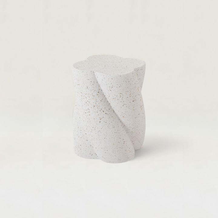 Terrazzo Twist Side Table