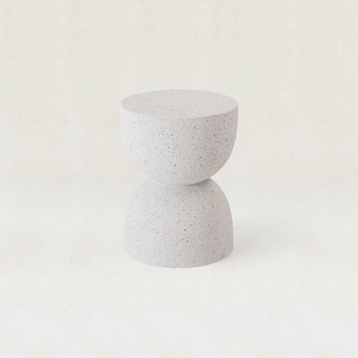 Terrazzo Hourglass Side Table