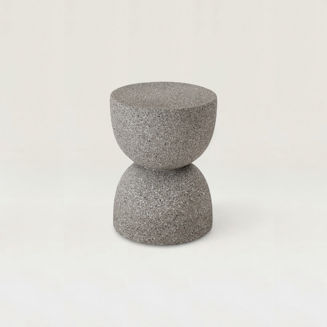 Terrazzo Hourglass Side Table