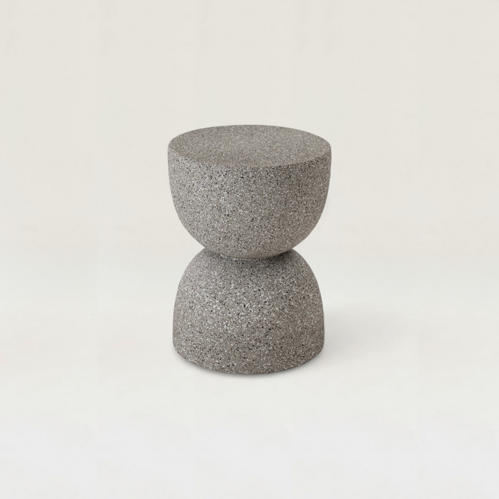 Terrazzo Hourglass Side Table