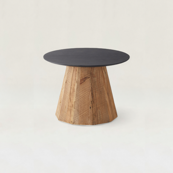 Two-Tone Oak Side Table