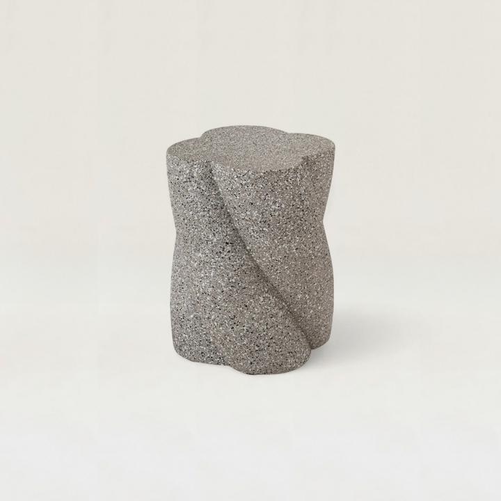 Terrazzo Twist Side Table