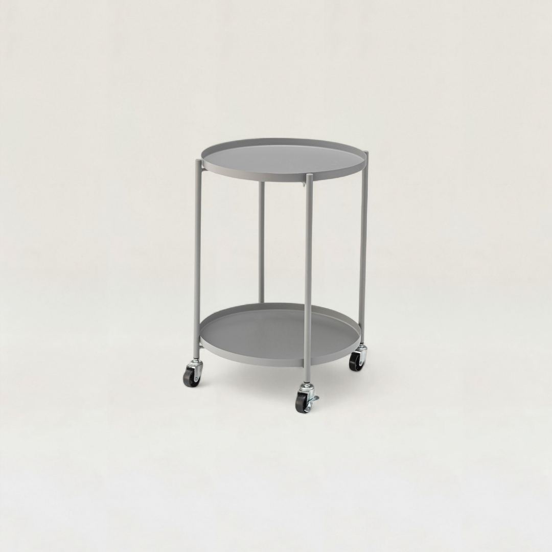 Dual-Tray Side Table