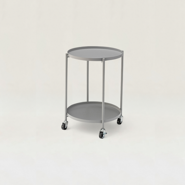 Dual-Tray Side Table