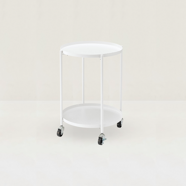 Dual-Tray Side Table