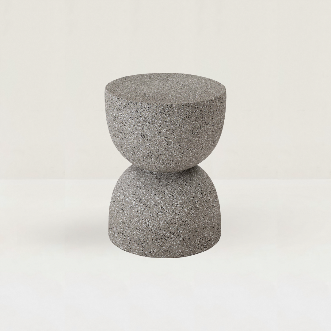 Terrazzo Hourglass Side Table