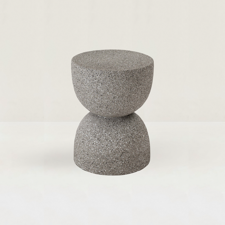 Terrazzo Hourglass Side Table