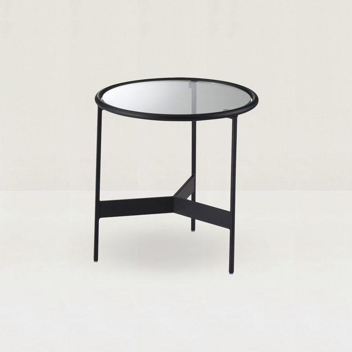 Eclipse Round Glass Coffee Table