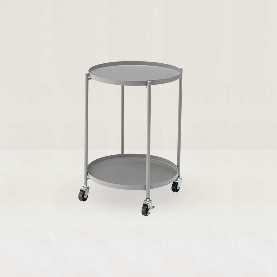 Dual-Tray Side Table