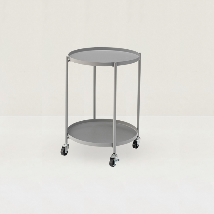 Dual-Tray Side Table