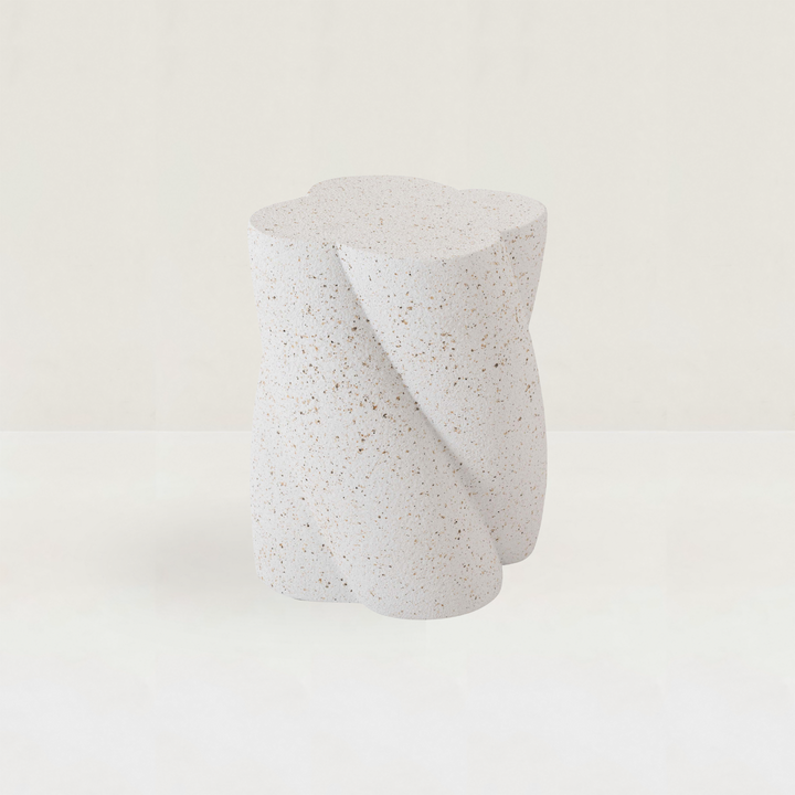 Terrazzo Twist Side Table