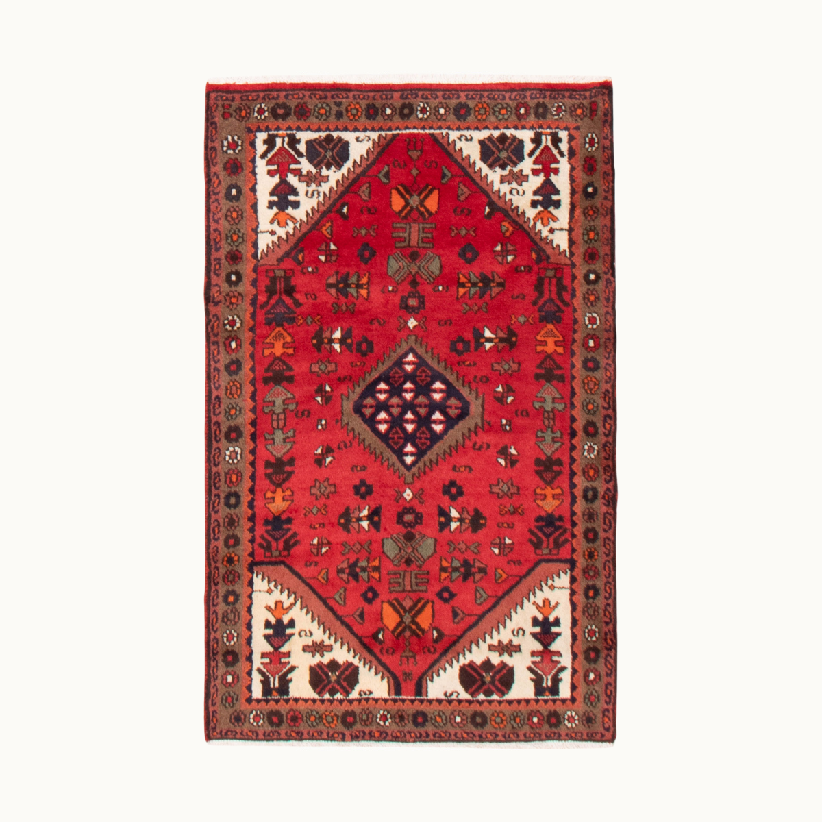 ヴィンテージラグ約188cm x 108cm