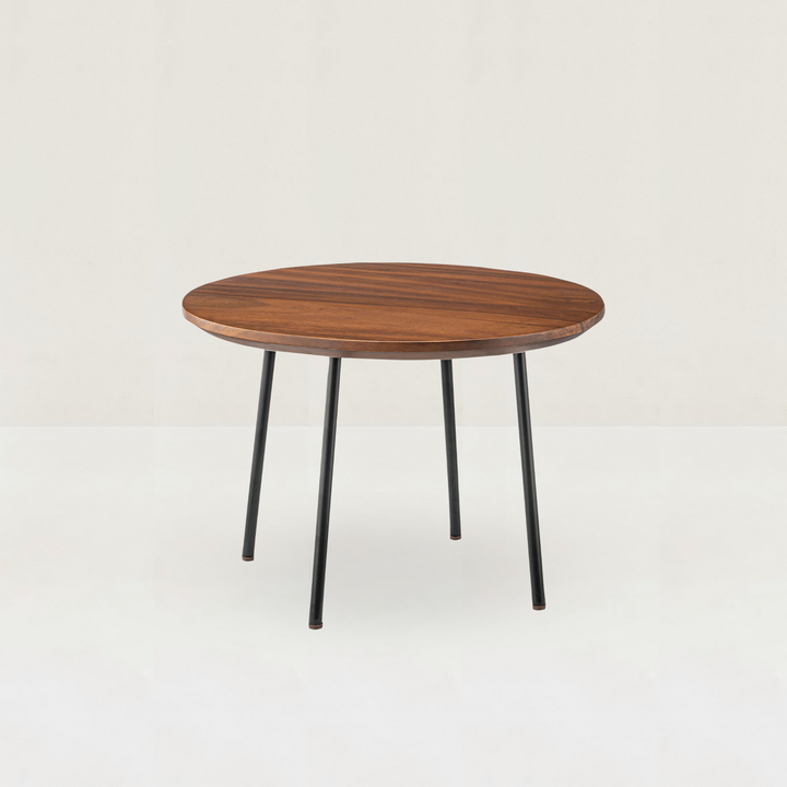 Natural Edge Teak Side Table