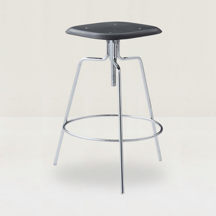 Steel Legs Counter Stool