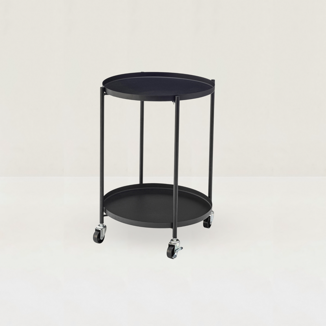 Dual-Tray Side Table