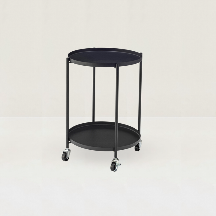 Dual-Tray Side Table
