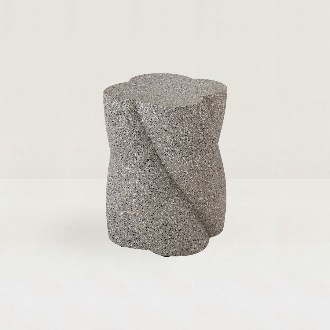 Terrazzo Twist Side Table