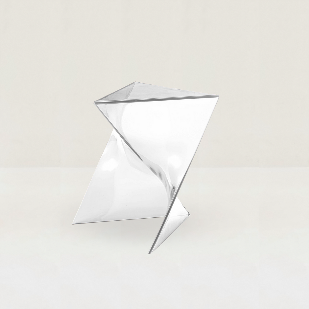 Clear Prism Side Table