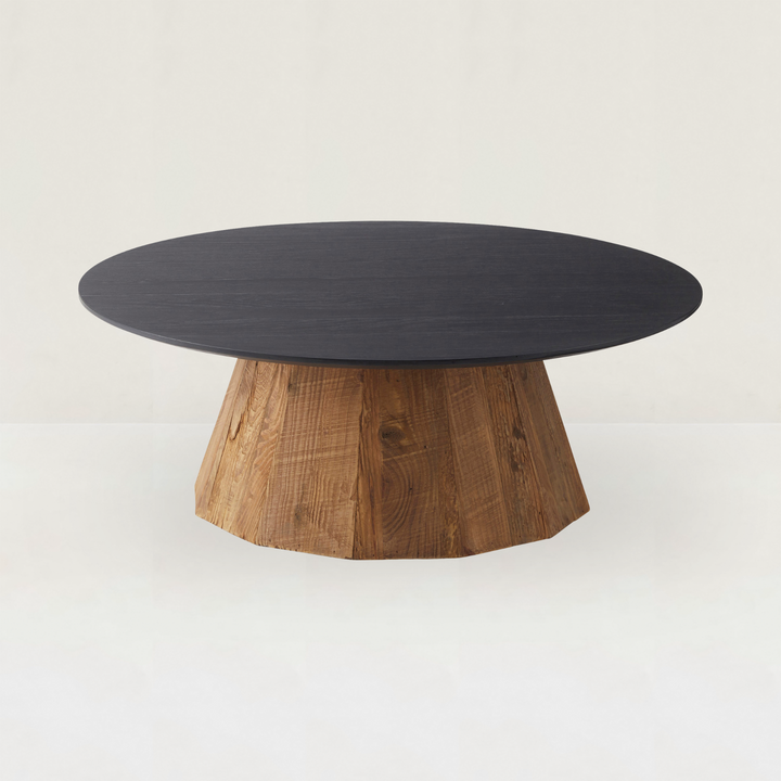 Two-Tone Oak Side Table