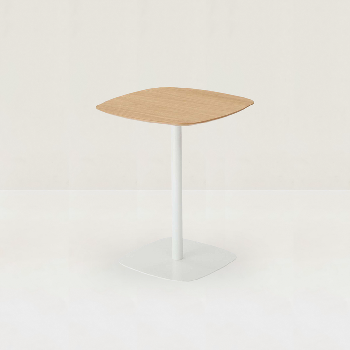 Steel-Leg Side Table
