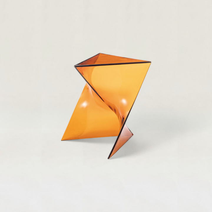 Clear Prism Side Table