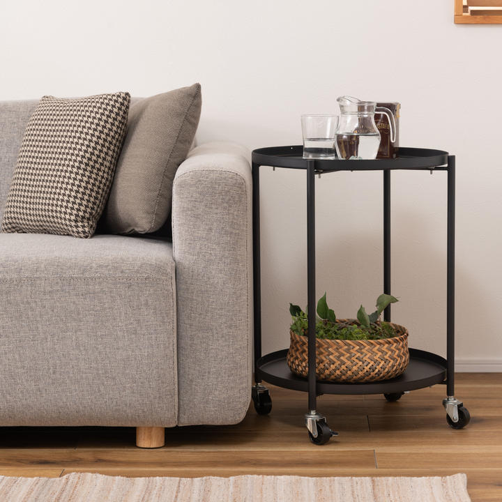 Dual-Tray Side Table