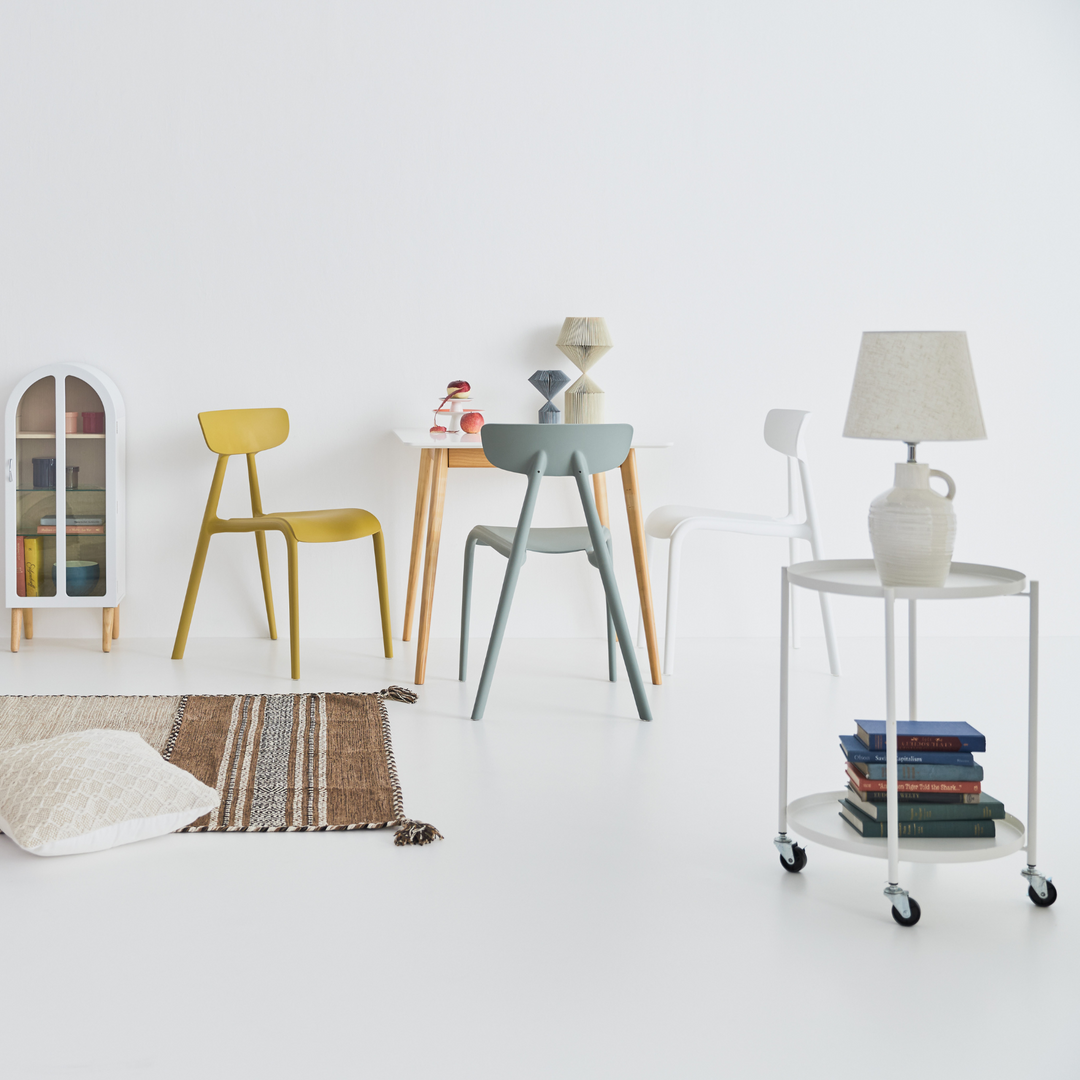 Dual-Tray Side Table