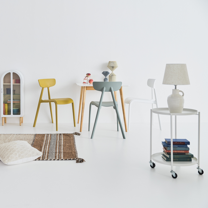 Dual-Tray Side Table